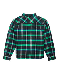 1 Philip - Long Sleeve Flannel Shirt for Boys Blue F2SHA2ELF2 Element