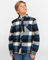 5 Philip - Long Sleeve Flannel Shirt for Boys  F2SHA2ELF2 Element