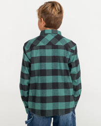 6 Tacoma - Long Sleeve Flannel Shirt for Boys  F2SHA4ELF2 Element