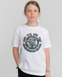 4 In The City Icon - Organic T-Shirt for Boys White F2SSD3ELF2 Element