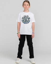 5 In The City Icon - Organic T-Shirt for Boys White F2SSD3ELF2 Element