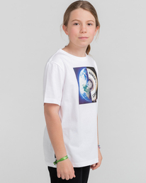 3 Dusty 2 - Organic T-Shirt for Boys White F2SSD5ELF2 Element