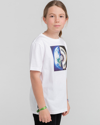 3 Dusty 2 - Organic T-Shirt for Boys White F2SSD5ELF2 Element