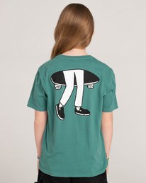 5 Skate Legs - T-Shirt for Boys Green F2SSE6ELF2 Element