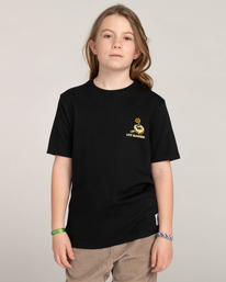 2 Element x Timber! Coffin - Organic T-Shirt for Kids Black F2SSE8ELF2 Element