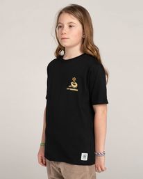 3 Element x Timber! Coffin - Camiseta Orgánica para Niños Negro F2SSE8ELF2 Element