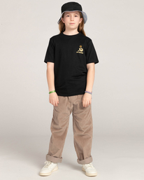 4 Element x Timber! Coffin - Organic T-Shirt for Kids Black F2SSE8ELF2 Element