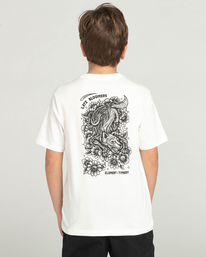 5 Element x Timber! Prowl - Camiseta Orgánica para Niños Blanco F2SSE9ELF2 Element