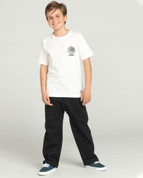 4 Element x Timber! Prowl - T-shirt en matière biologique pour Enfant Blanc F2SSE9ELF2 Element