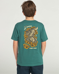 5 Element x Timber! Prowl 2022 - T-shirt en matière biologique pour Enfant Vert F2SSE9ELF2 Element