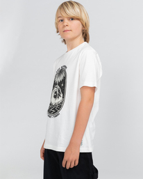 3 Element x Timber! Theory - T-shirt en matière biologique pour Enfant Blanc F2SSF2ELF2 Element