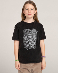 2 STAR WARS™ x Element 2022 - Maglietta in materiale biologico da Bambini Black F2SSF5ELF2 Element