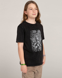 3 STAR WARS™ x Element 2022 - Maglietta in materiale biologico da Bambini Black F2SSF5ELF2 Element