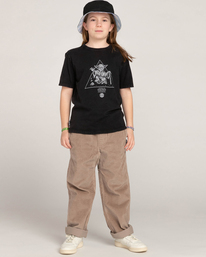 4 STAR WARS™ x Element Yoda 2022 - T-shirt en matière biologique pour Enfant Noir F2SSF7ELF2 Element