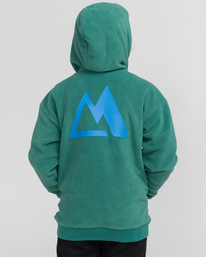 5 Wolfeboro Sky 2022 - Kapuzenpulli aus Sherpa-Fleece für Jungen Grün F2WAB2ELF2 Element