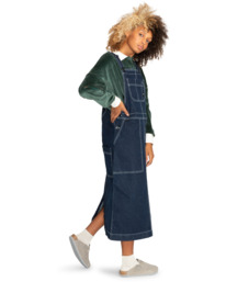 7 Raw Denim - Dungaree Dress for Women  F3DRB9ELF2 Element