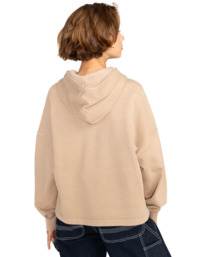 6 Ferring Po - Sudadera con Capucha para Mujer Beige F3HOB1ELF2 Element