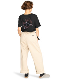 6 Baloon - Elasticated Trousers for Women  F3PTA5ELF2 Element