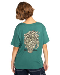 7 Element x Timber! Bouquet - Organic T-Shirt Green F3SSD1ELF2 Element