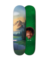 2 Element x Bob Ross 8" Happy In This World 2022 - Tabla de skate Negro F4DCA4ELPP Element
