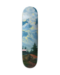1 Element x Bob Ross 8.38" Everybody Needs A Friend 2022 - Skate Deck Black F4DCA6ELPP Element
