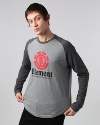 0 Vertical Raglan Qtr - Tee Shirt for Men  H1LSA3ELP8 Element