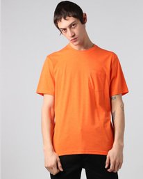 0 Basic Pocket Cr Ss - Tee Shirt for Men  H1SSA2ELP8 Element