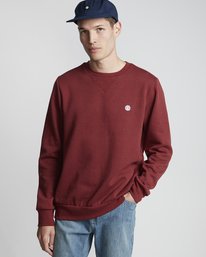 0 Cornell Classic - Sweatshirt pour Homme Rouge L1CRA1ELF8 Element