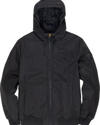 0 Dulcey - Hooded Jacket Black L1JKC2ELF8 Element