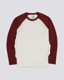 0 Blunt - Long Sleeve T-Shirt for Men Red L1LSA8ELF8 Element