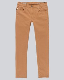 0 E01 Color - Slim Fit Jeans for Men Brown L1PNA5ELF8 Element