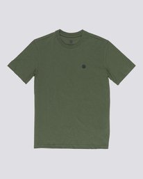 0 Crail - Short Sleeve T-Shirt for Men Green L1SSE5ELF8 Element