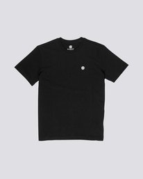 0 Crail - Short Sleeve T-Shirt for Men Black L1SSE5ELF8 Element