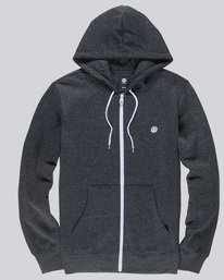 0 Cornell Classic - Zip-Up Hoodie for Men Gray L1ZHA1ELF8 Element