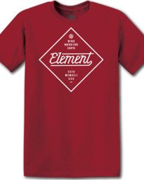 0 Stadium T-Shirt Red M4012EST Element