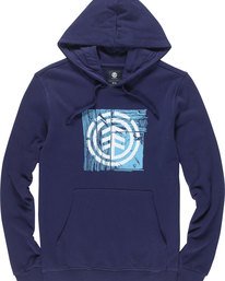 3 Driftwood Hoodie Blue M617TEDH Element