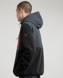 4 Trent Zip Hoodie Black M661QETZ Element