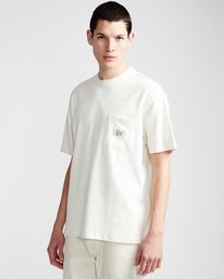 0 Timber Heavy Ss Tee - Knit for Men White N1KTC5ELP9 Element