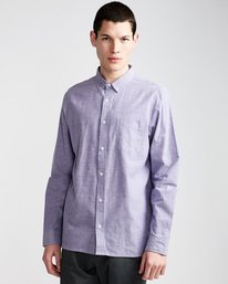 0 Greene Neps Ls - Shirt for Men Purple N1SHA9ELP9 Element