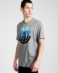0 Glimpse Icon Ss - Tee Shirt for Men Gray N1SSA4ELP9 Element