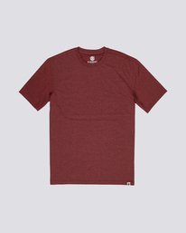 0 Basic - Short Sleeve T-Shirt for Men Red N1SSG1ELP9 Element