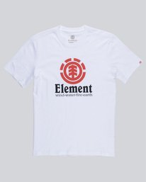 0 Vertical - Short Sleeve T-Shirt for Men White N1SSG4ELP9 Element