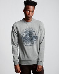 0 Too Late Stump - Sweatshirt Gray Q1CRB4ELF9 Element