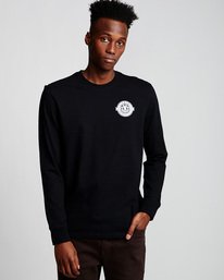 0 Medallian - Long Sleeve T-Shirt Black Q1LSA5ELF9 Element