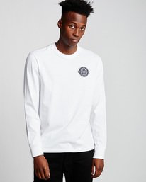 0 Medallian - Long Sleeve T-Shirt White Q1LSA5ELF9 Element