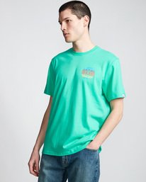 0 Seal Gradient - T-Shirt Green Q1SSB6ELF9 Element