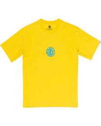 3 Dotted - T-Shirt Yellow Q1SSC2ELF9 Element