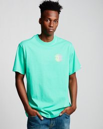 0 International - T-Shirt Green Q1SSC4ELF9 Element