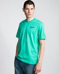 0 System - T-Shirt Green Q1SSD5ELF9 Element