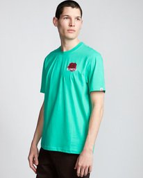 0 Burst - T-Shirt Green Q1SSE1ELF9 Element